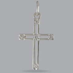 Серебряный Крест 925 пробы арт. 298кр