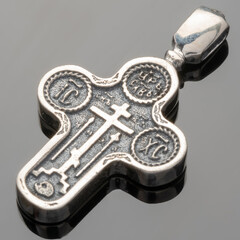 Серебряный Крест 925 пробы арт. 358кр