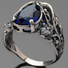 Серебряное кольцо 925 пробы арт. 441к