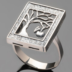 Серебряное кольцо 925 пробы арт. 497к