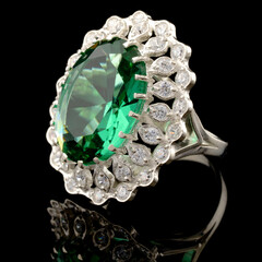 Серебряное кольцо 925 пробы  арт. 524к