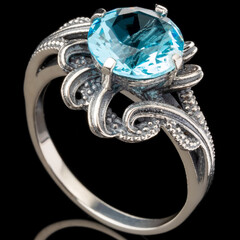 Серебряное кольцо 925 пробы арт. 578к