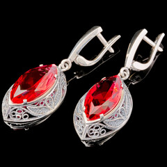 Серебряные серьги 925 пробы  арт. 682с