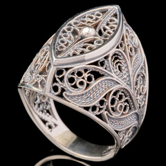 Серебряное кольцо 925 пробы арт. 663к