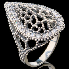 Серебряное кольцо 925 пробы арт. 681к