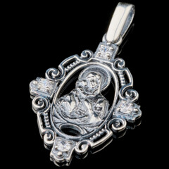 Серебряная ладанка 925 пробы арт. 715л