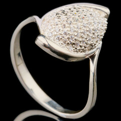 Серебряное кольцо 925 пробы арт. 722к