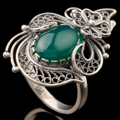 Серебряное кольцо 925 пробы арт. 676к