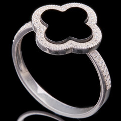 Серебряное кольцо 925 пробы  арт. 731к