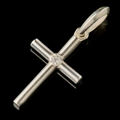 Серебряный Крест 925 пробы арт. 1050кр