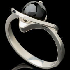 Серебряное кольцо 925 пробы арт. 604к/s