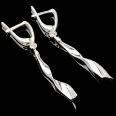 Серебряные серьги 925 пробы арт. 268с/s