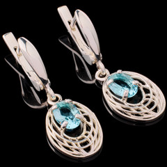 Серебряные сережки 925 пробы арт. 249с/s